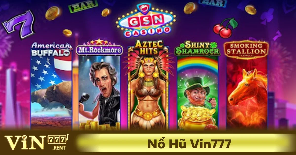Nổ hũ Vin777 đã trở thành một trong những trò chơi casino trực tuyến hấp dẫn và phổ biến nhất hiện nay